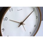 Wall Clock | Minimalist Silent & Solid Wood | 10 Inch