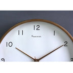 Wall Clock | Minimalist Silent & Solid Wood | 10 Inch