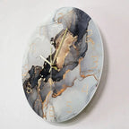 Wall Clock | Modern Art Acrylic | Silent Quartz Movement | 12-Inch