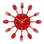 Wall Clock | Silent Quartz Metal | 30 cm Diameter