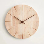 Wall Clock | Solid Wood & Silent Quartz | Pendulum Movement