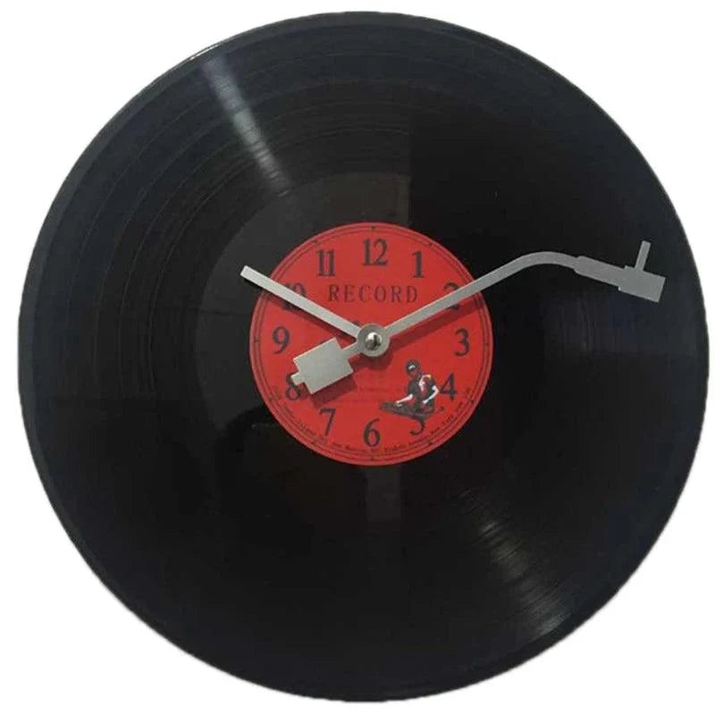 Wall Clock | Vinyl Record Design & Silent Quartz Movement | 30 cm