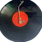 Wall Clock | Vinyl Record Design & Silent Quartz Movement | 30 cm