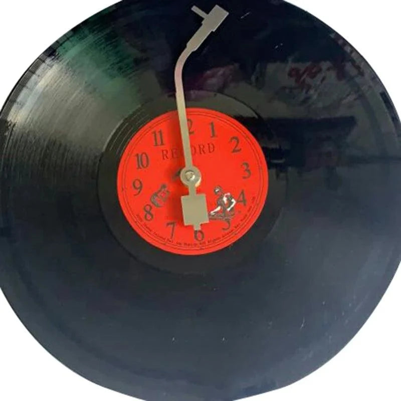 Wall Clock | Vinyl Record Design & Silent Quartz Movement | 30 cm