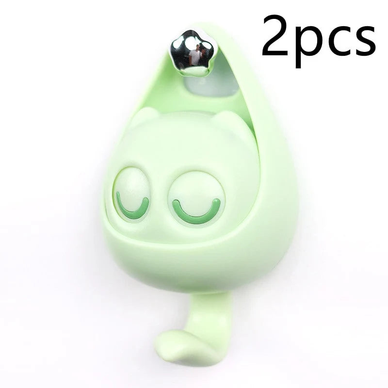 Wall Hook | Winking Cat & Self-Adhesive | Supports 2.5 kg