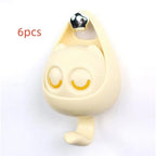 Wall Hook | Winking Cat & Self-Adhesive | Supports 2.5 kg