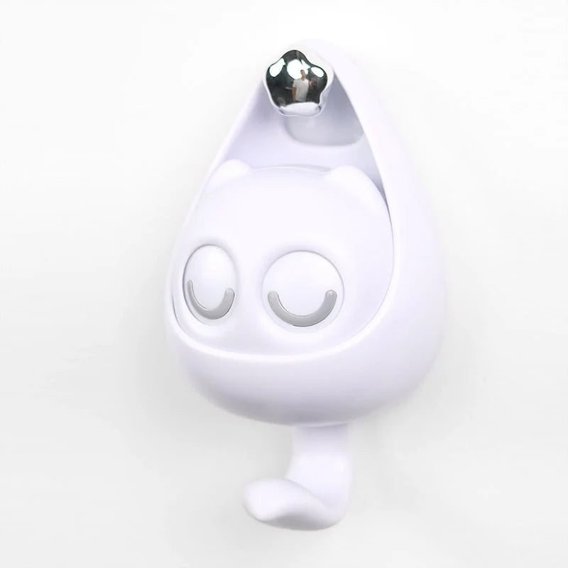 Wall Hook | Winking Cat & Self-Adhesive | Supports 2.5 kg