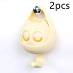 Wall Hook | Winking Cat & Self-Adhesive | Supports 2.5 kg