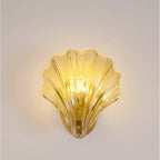 Wall Lamp | Minimalist Glass Shade & Button Switch | 20 cm Diameter