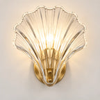 Wall Lamp | Minimalist Glass Shade & Button Switch | 20 cm Diameter