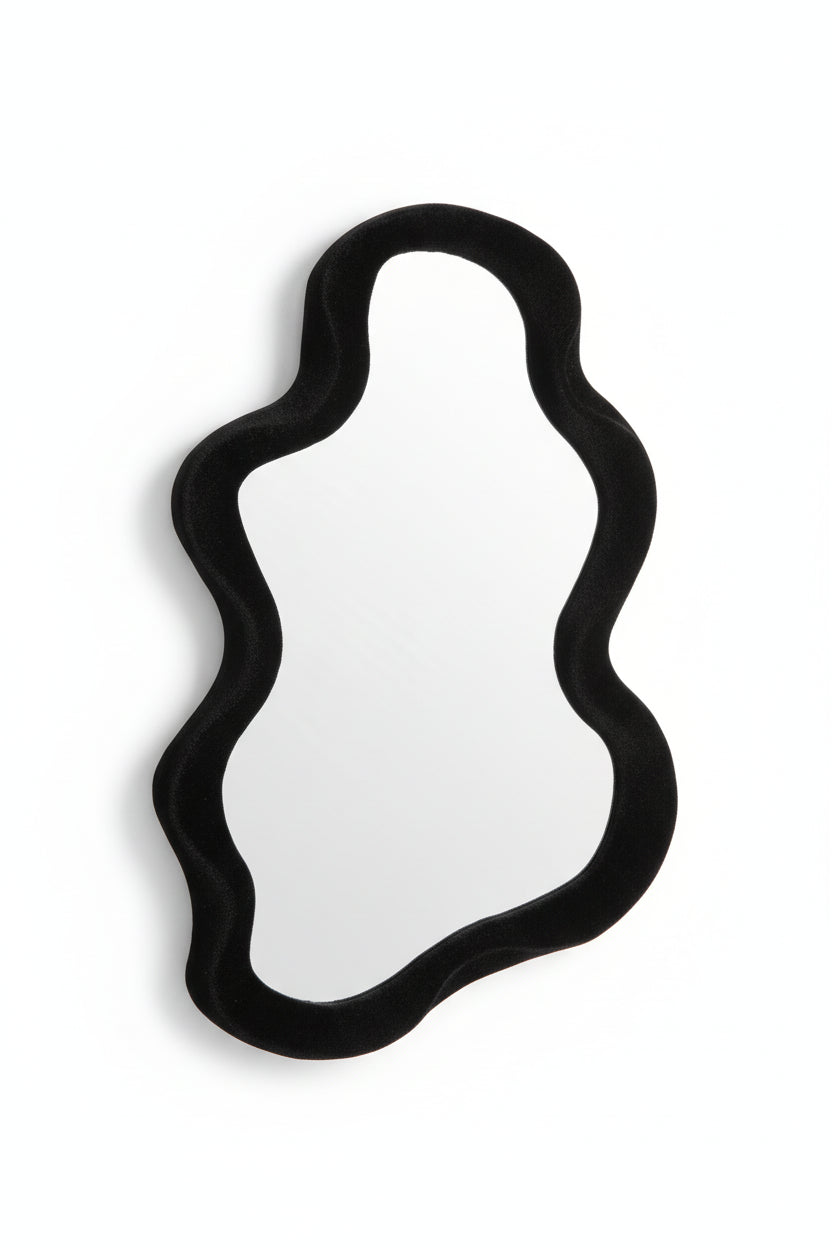 Wall Mirror | Cloud-Shaped Decorative & Durable ABS | 26 x 41 cm