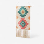 Wall Tapestry | Woven Polyester Surface | Tasseled Edges