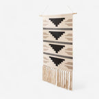 Wall Tapestry | Woven Polyester Surface | Tasseled Edges