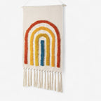 Wall Tapestry | Woven Polyester Surface | Tasseled Edges
