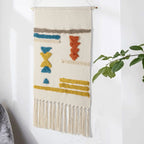 Wall Tapestry | Woven Polyester Surface | Tasseled Edges
