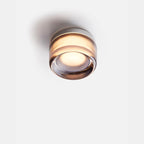 Wall Sconce | Glass Housing & Warm White LED | Push-Button Switch