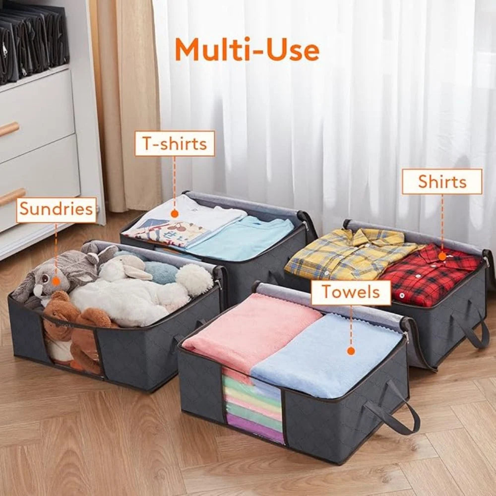 Wardrobe Storage Bag | Dustproof & Foldable | Transparent Window