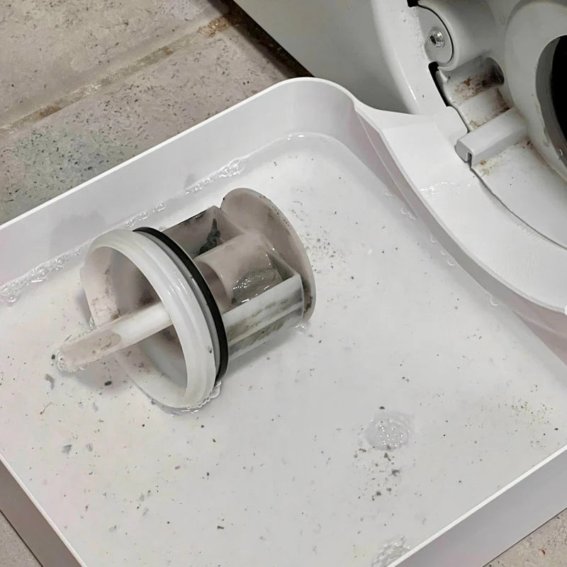 Washing Machine Drain Tray | Low-Profile Water Collection | Fits Most Machines