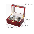 Watch Box | Wooden & Removable Compartments | Customizable Layout