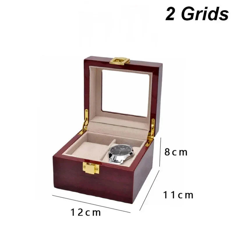 Watch Box | Wooden & Removable Compartments | Customizable Layout