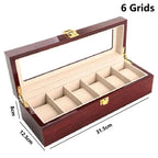 Watch Box | Wooden & Removable Compartments | Customizable Layout