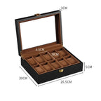Watch Box | Wooden & Removable Compartments | Customizable Layout