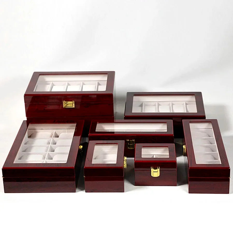 Watch Box | Wooden & Removable Compartments | Customizable Layout
