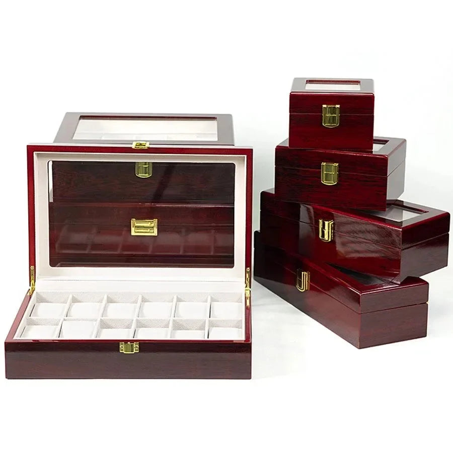 Watch Box | Wooden & Removable Compartments | Customizable Layout