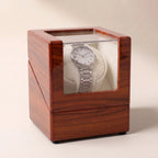 Watch Winder | Quiet Running & Clear Display Window | Single Watch