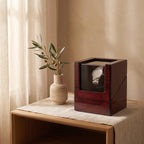 Watch Winder | Quiet Running & Clear Display Window | Single Watch