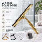 Water Squeegee | Ergonomic Grip & Silicone Blade