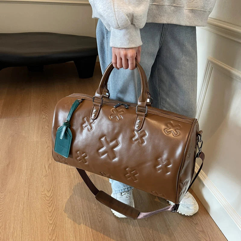 Weekend Duffel Bag | Premium Leather & Spacious Interior