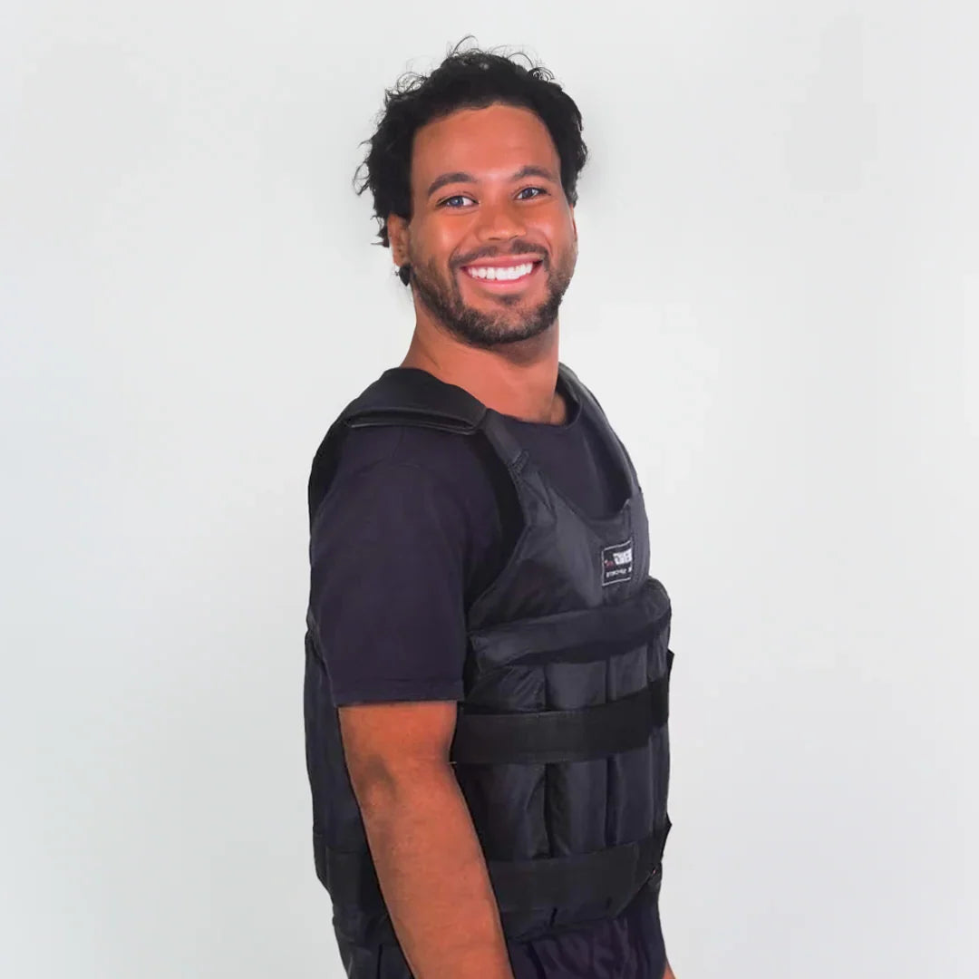 Weighted Vest | Adjustable Straps & 110 lb Capacity