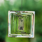 Wind Spinner | Rotating 3D Stainless Steel | 14.5 × 14.5 cm