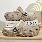 Winter Clogs | Removable Faux Fur Lining & Non-Slip Sole