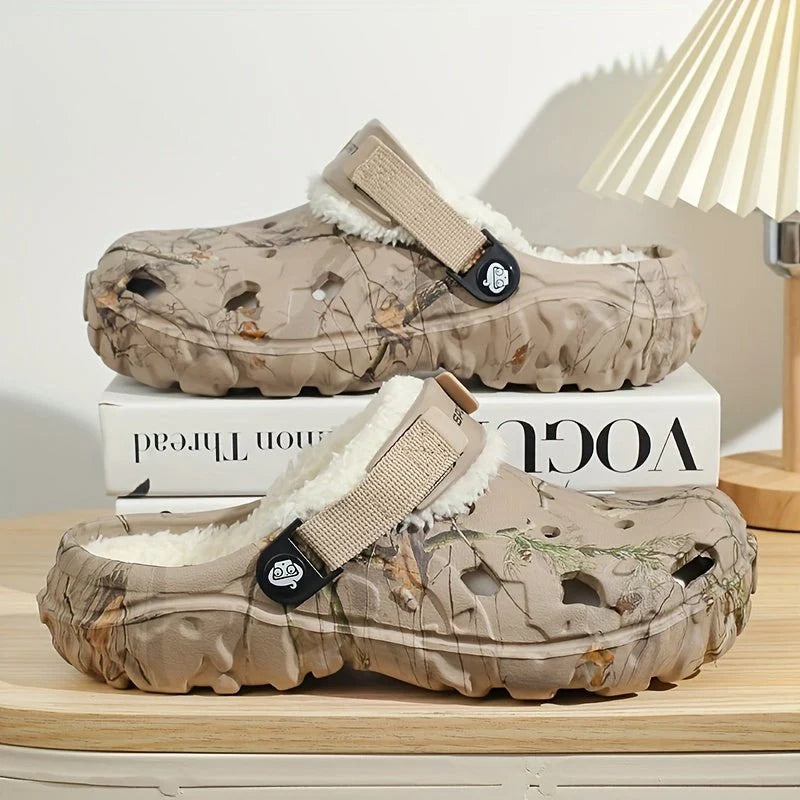 Winter Clogs | Removable Faux Fur Lining & Non-Slip Sole