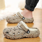Winter Clogs | Removable Faux Fur Lining & Non-Slip Sole