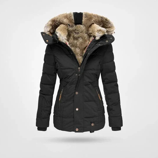 Winter Jacket | Fleece-Lined Hood & Four Pockets