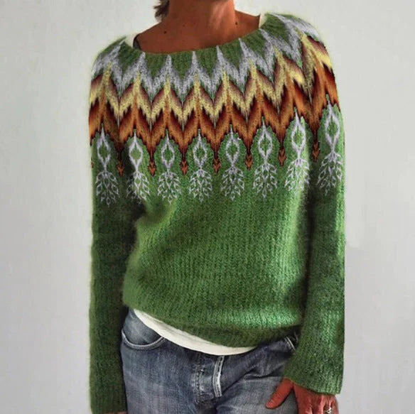 Women's Sweater | Vintage Knit Style | Soft & Cozy