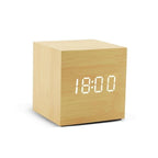 Alarm Clock | Natural Wood & LED Display | USB Powered