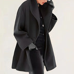 Wool Wrap Jacket | Belted Warm & Fully Lined