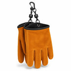 Work Gloves | Thickened Cowhide, Heat-Resistant & Magnetic Buckle